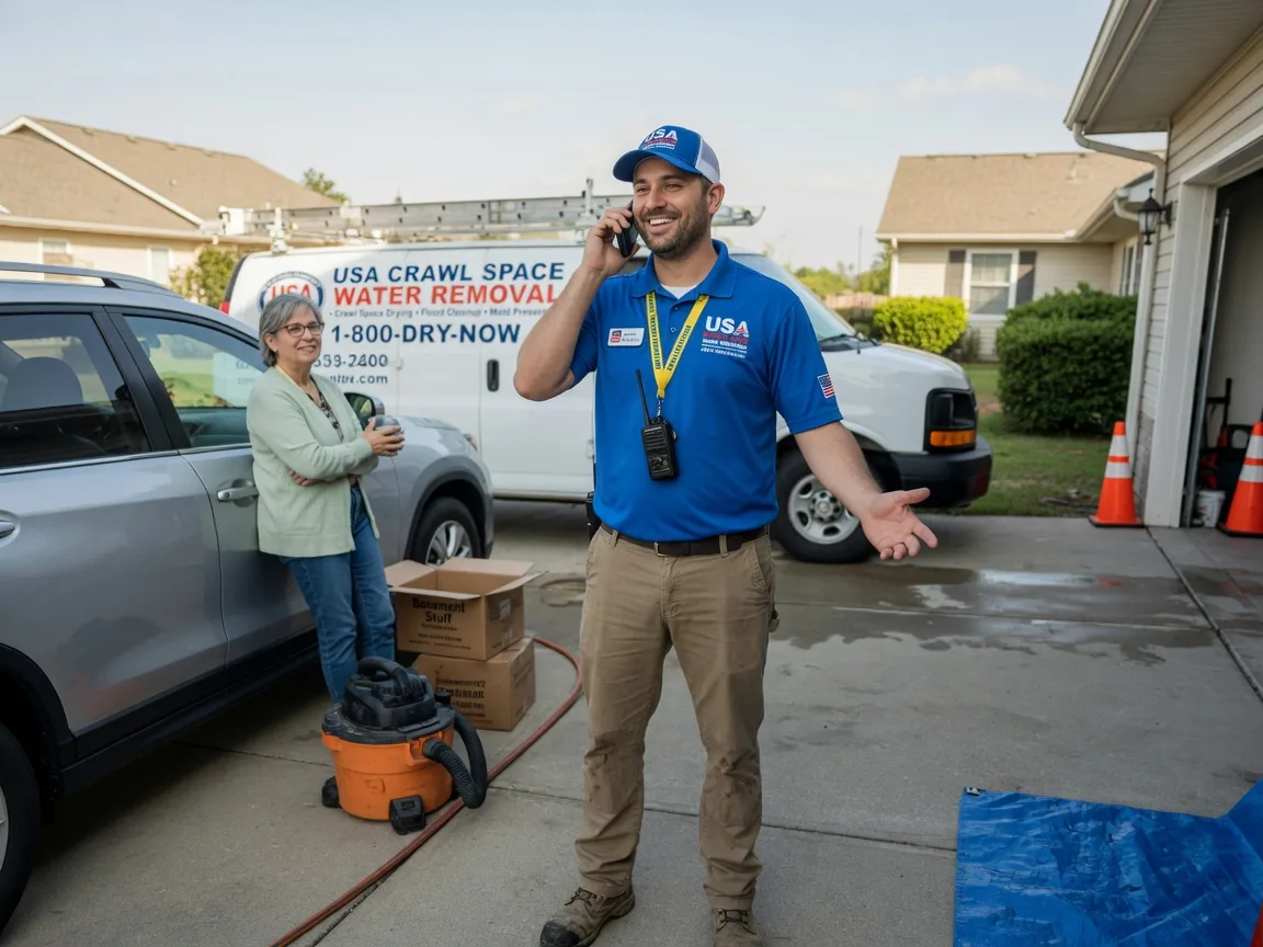 Crawl Space Water Removal Brinson, GA FAQs